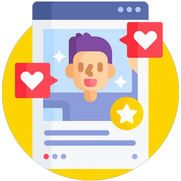 Graphic of a popular content